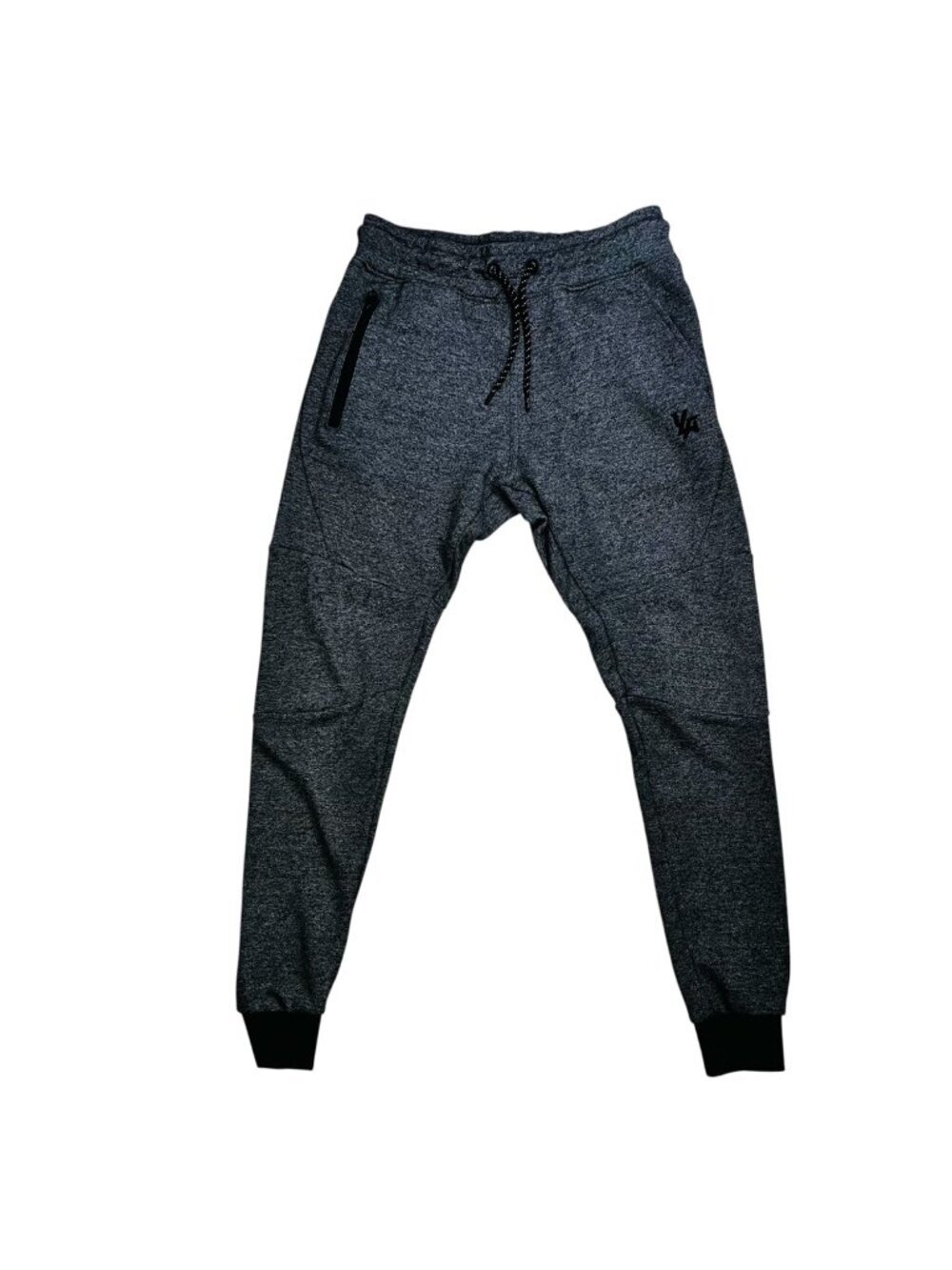 YoungLA Medium Joggers Gray Zip Moto Streetwear